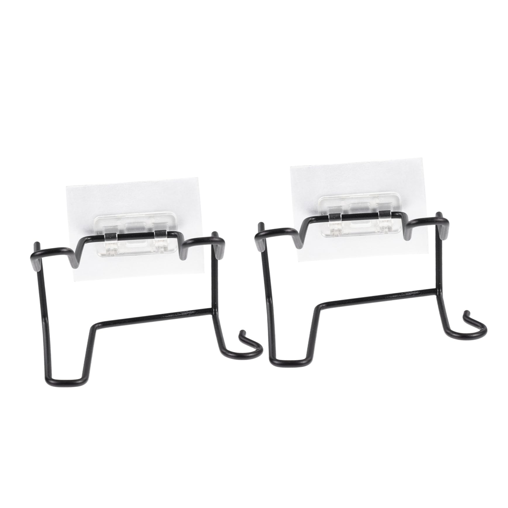 COLLBATH Stainless Steel Hair Dryer Hanger Wall-mounted Rack Bathroom Storage Hands- Stand