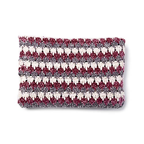 Image of Bernat - 16103232004 Velvet Yarn, 10.5 oz, Burgundy Plum (Pack of 2)
