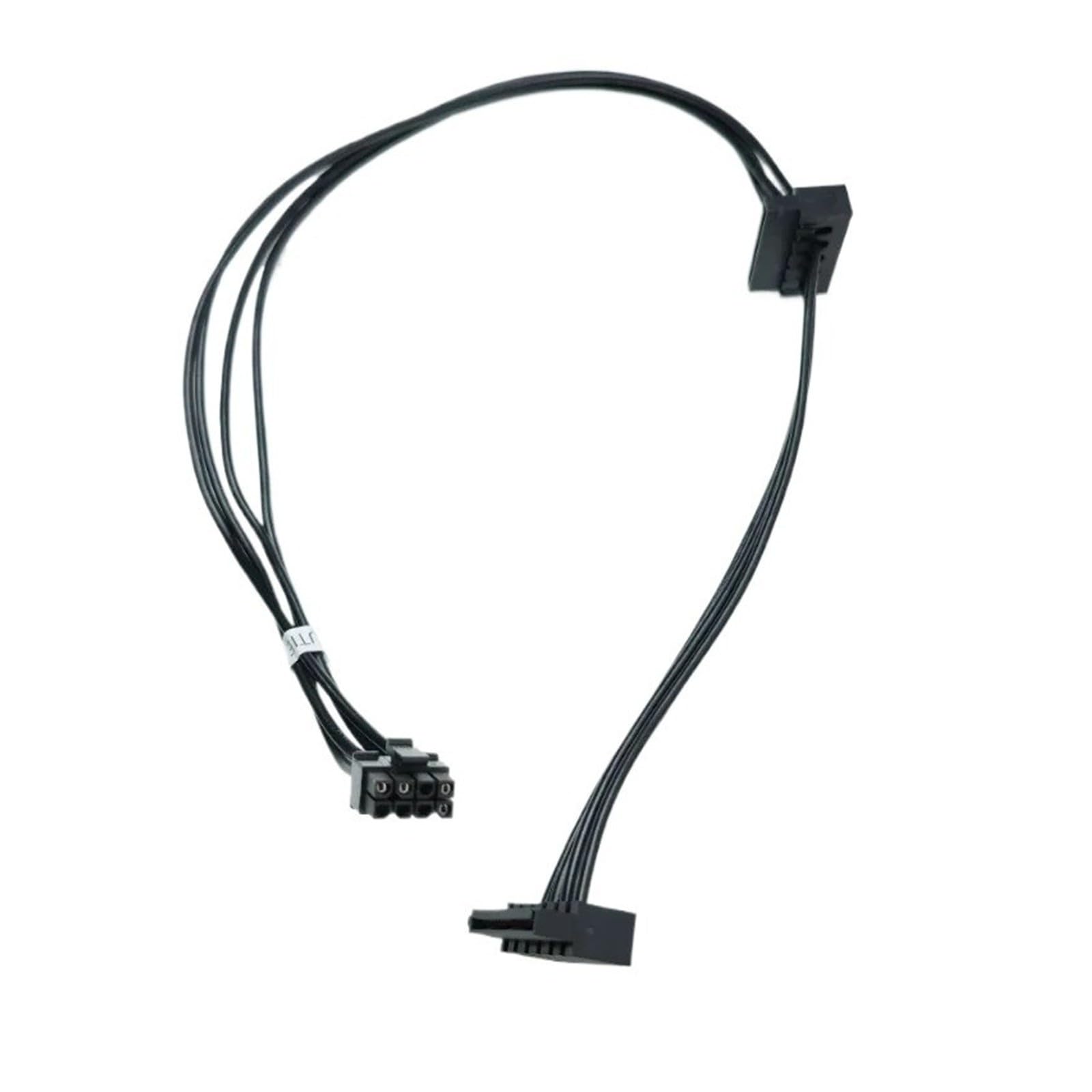 Generico Cavo di alimentazione piccolo da 8 pin a 2 SATA 45 cm