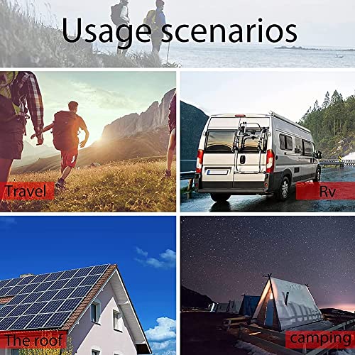 FUSSEM Flexibel Solarmodul 100W 18V Solarpanel Monokristallin Solarzelle Photovoltaik Solarladegerät Solaranlage Mit… – Bild 8