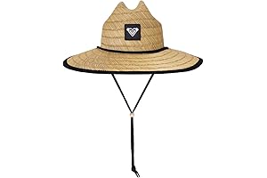 Coolest and Safest Girls' Rg Tomboy Straw Hat Sunhat for the Beach