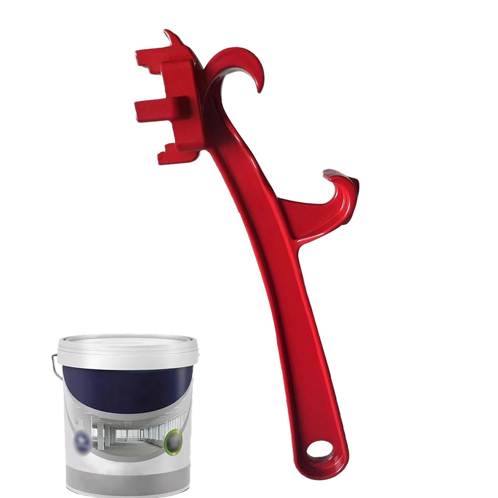 Aprisecchio In Alluminio Con Impugnatura Gomma, 21,6 Cm, Per Secchi 15-20 Litri, Testa A Martello - 3