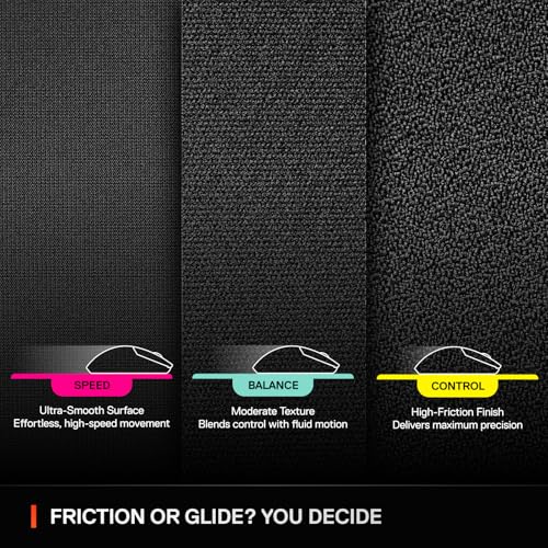 image for SteelSeries QcK XL Performance Speed Gaming Mousepad — Extra Density