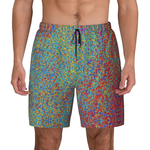 Bañador de playa casual con llamativas lentejuelas verdes para vacaciones