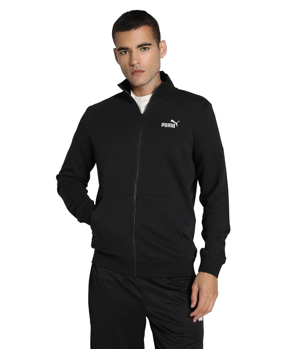 Men, ESS No. 1 Logo Track Jacket, Black - M (68258401)