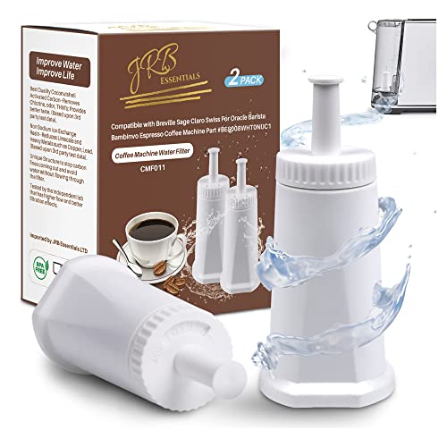 JRB Essentials | Water Filter for Coffee Machine Sage Claro Swiss Breville Espresso Oracle Barista Bambino Expresso | Compatible with SES BES008 SES875 SES880 990/980/878/875/880/920/810