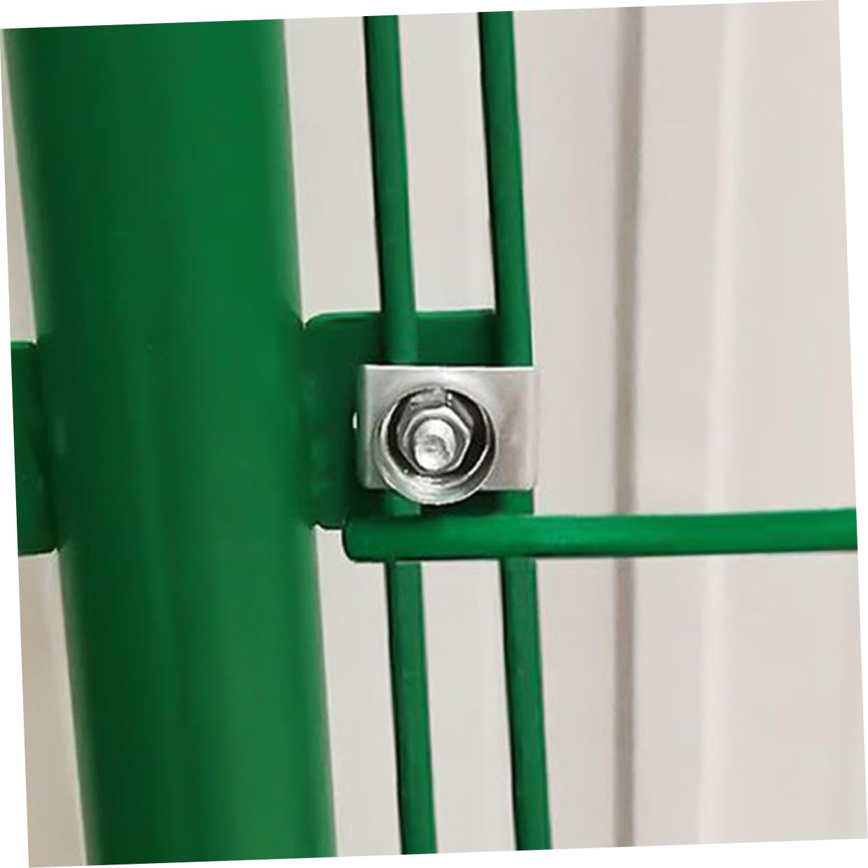 Mipcase 500sets Metal Wire Clips for Fence Fastening Aluminum Clips for Cattle and Sheep Fencing Easy Installation Screws for Livestock Enclosures