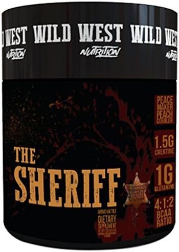 Wild West Nutrition The Sheriff Peacemaker Peach Cobbler Amino Matrix, 275 Gram