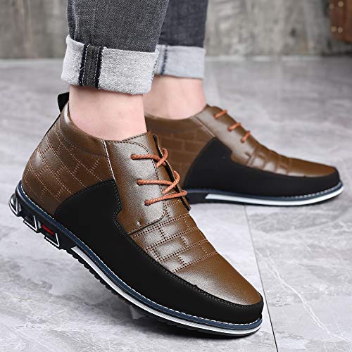 Image of COSIDRAM Mens Casual Shoes Fashion Sneakers Dress Shoes for Men Walking Shoes Business Office Comfort Loafers