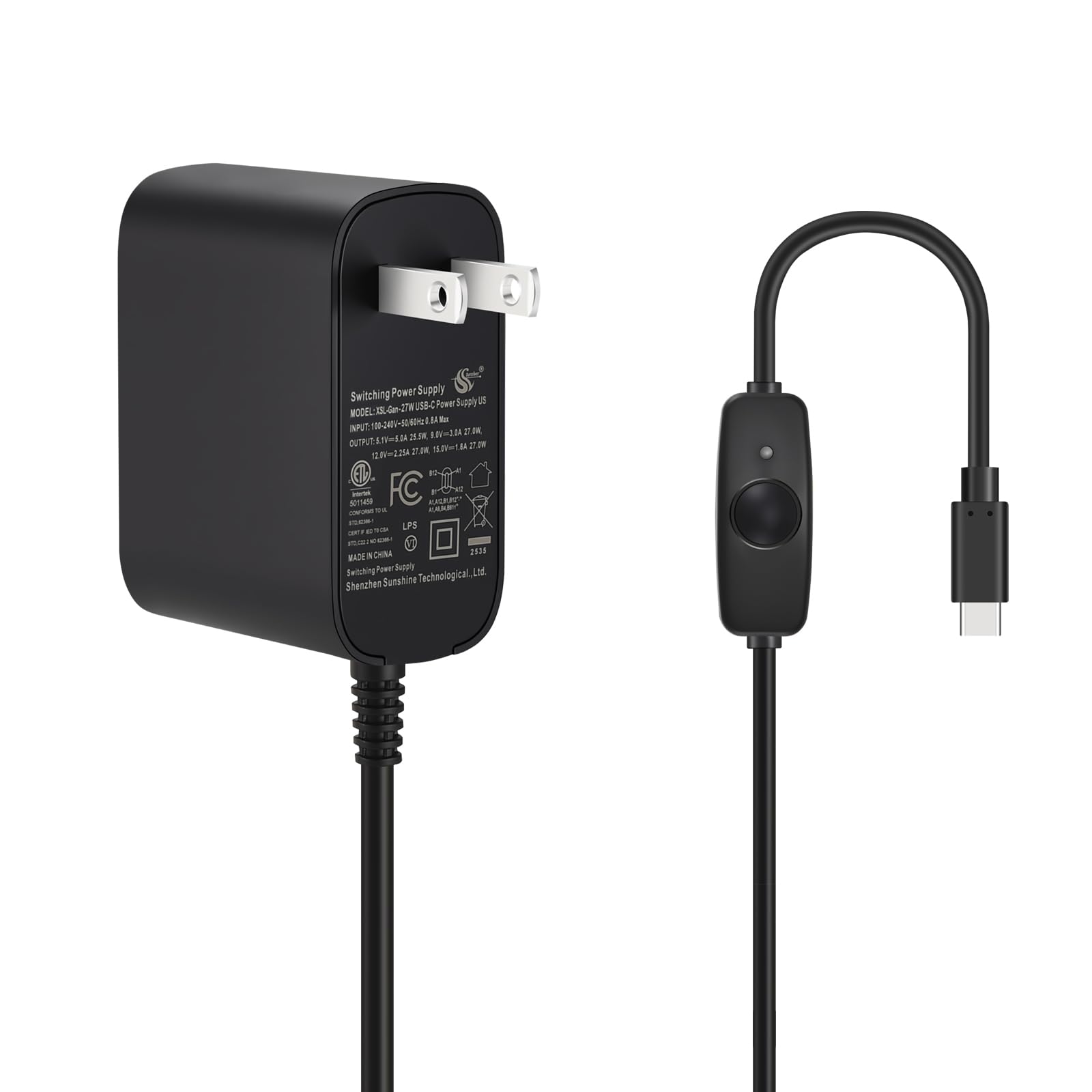 iUniker 27W PD USB-C Switch Power Supply for