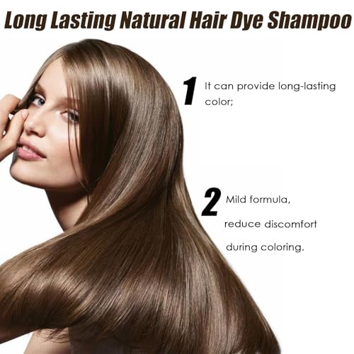 Shampoo Tinte Natural Duradero Japanese Long Lasting miniatura 3