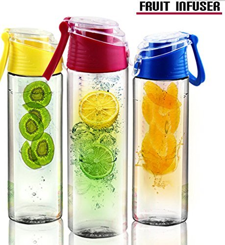 Water Bottle Infuser, Fruit Infuser and Number 1 Sport Infuser from USA-SuperBuy: Rehydrate Your Body with Sparkling Cold Naturally Fresh Juicy Experience Now for Sports, Diets, Exercise...