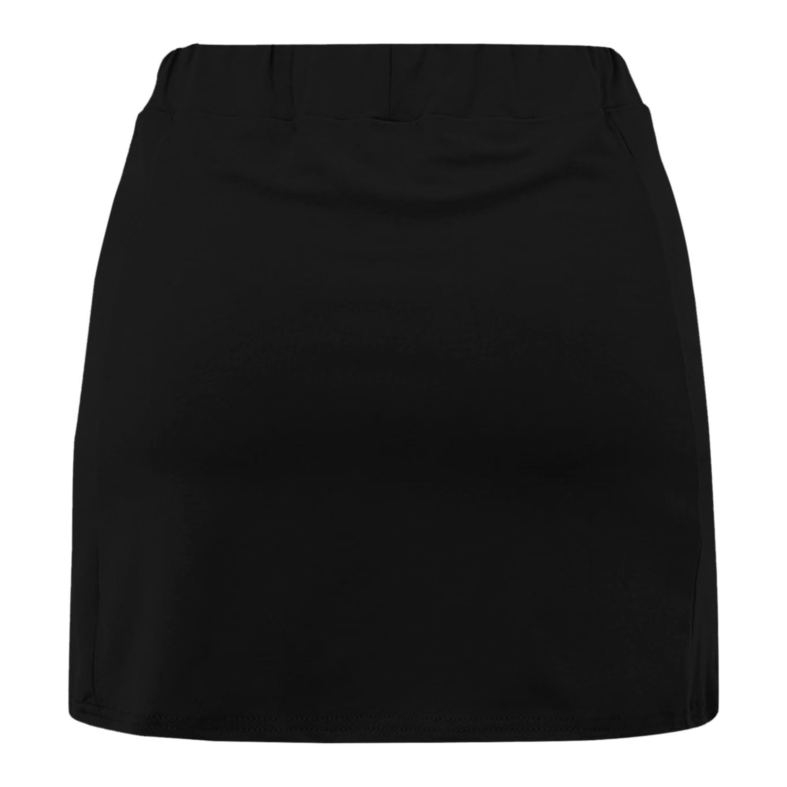 Skorts for Women Plus Size Tummy Control Legging with Skirts Casual High Waist Mini Skirts Athletic Tennis Short — view 6