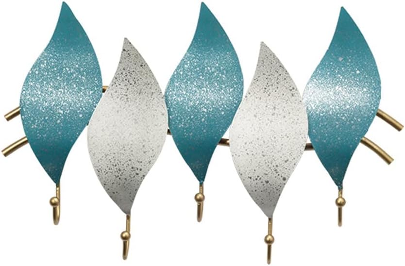 Creative Hook Wrought Iron Door Wall Decoration Porch Coat Rack Hanging Bathroom Free Punching