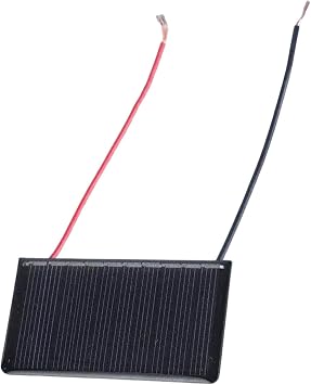 Solar Power Panels 68x36mm 5V 60mA Energy Conversion High Efficiency & Compact for Camping Mobile Device Charging High Efficiency Cell