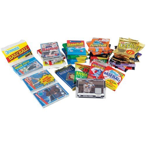500 Unsearched Unopened Baseball Cards in Original Packs from 1980's/1990's by CloseoutZone
