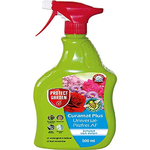 PROTECT GARDEN Curamat Plus Rosen Pilzfrei AF 1 Ltr + Lizetan Plus Schädlingsfrei AF 800 ml Spray