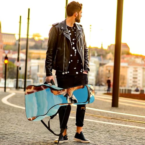 Housse pour guitare acoustique 104 cm étanche avec compartiment accessoires - 6