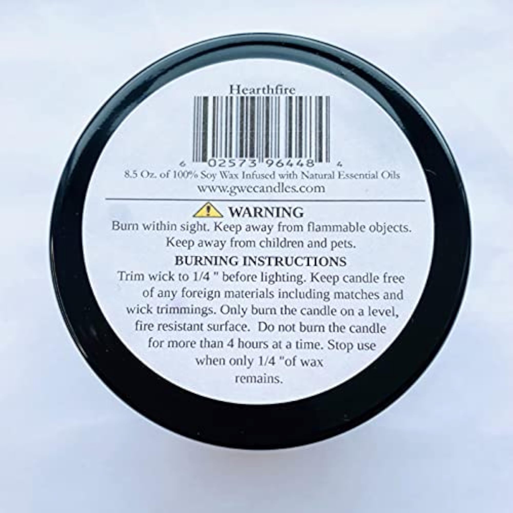 Hearthfire - Sandalwood Scented Soy Candle