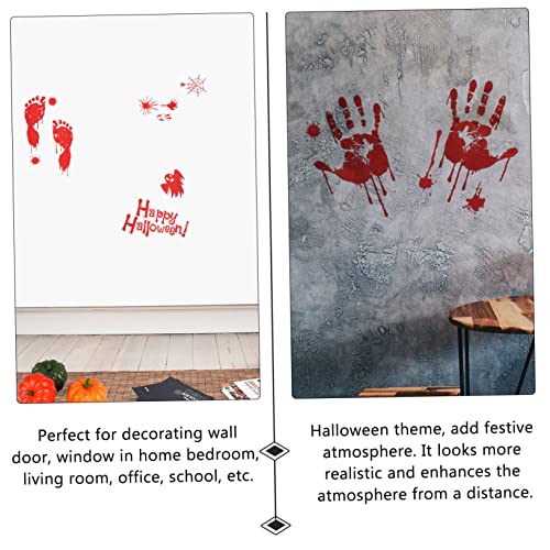 Décorations effrayantes Halloween Cabilock pour transformer vos fenêtres de salon