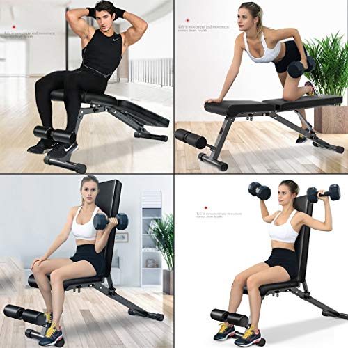 ZHEN-GUO-Faltbare-Neigung-Bauchmuskelbank-Sit-Up-Exerciser-Adjustable-Bench-Bauch-Twister-Trainer-Training-Ausrustung-Maschine-Home-Gym-mit-Rudergerat | Dealmeister.io Alt tag für bilder post titel