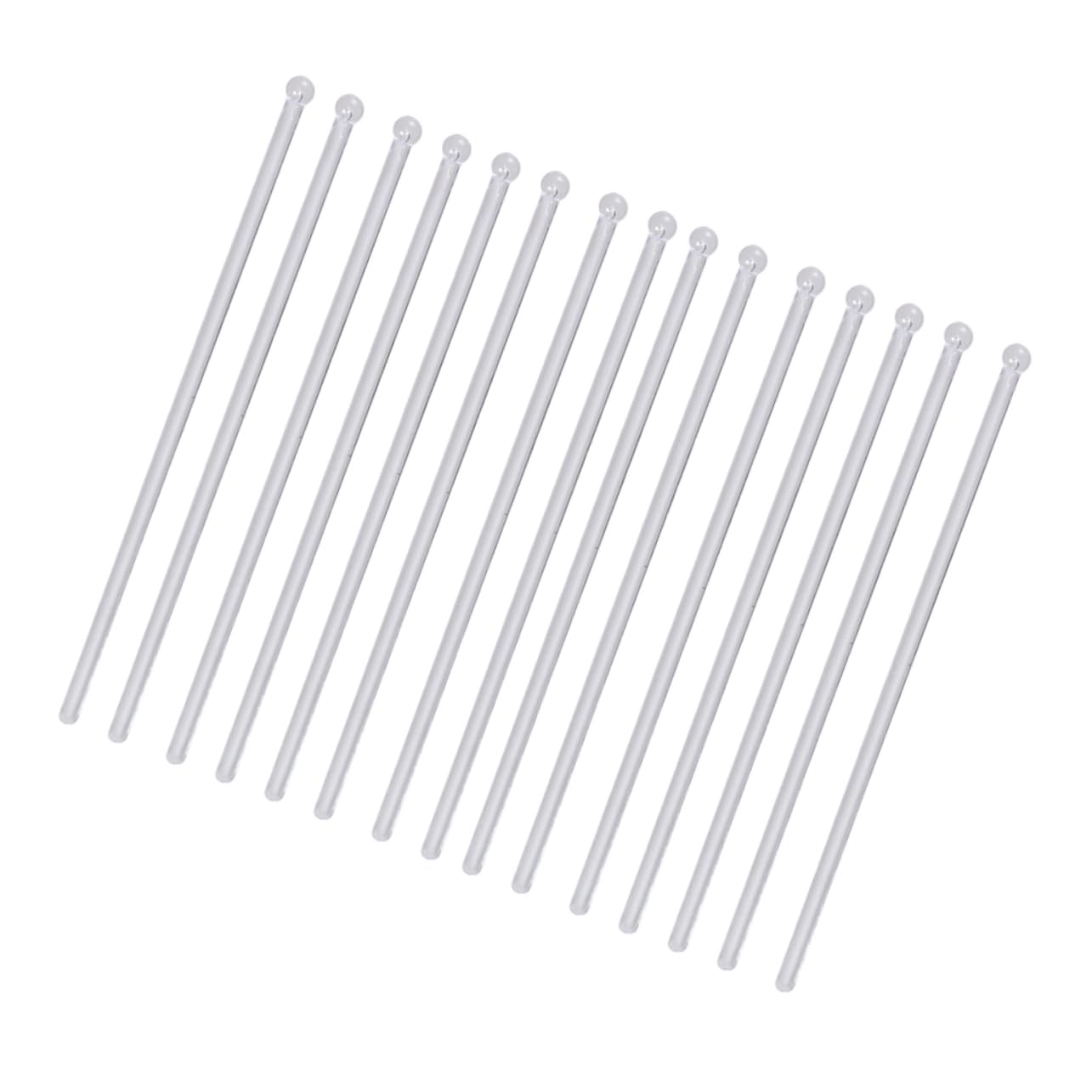 Cabilock Mixing Sticks Set 100pcs of Gold Stirrers for Cocktails Reusable Drink Stirrers Perfect for Bars Coffee Shops