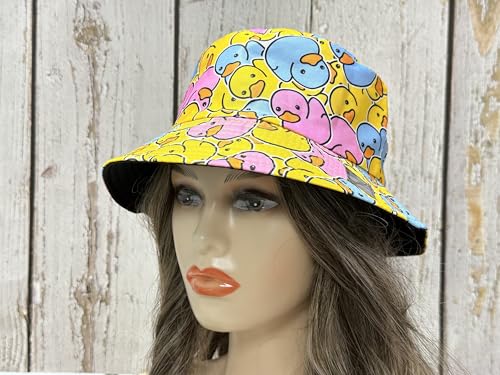 Image of Wide Brim Bucket Hat for Women Girl Men Boy