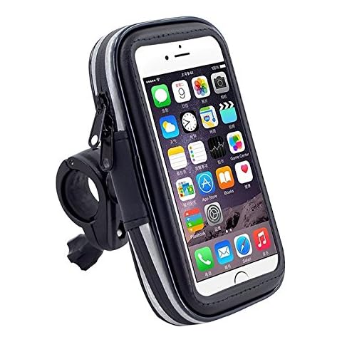 Bike Phone Holder Waterproof Bicycle GPS Mount Bag Cycling Front Frame Top Tube Case for iPhone 12 Pro Max / Samsung Galaxy S21+/ S21 Ultra / S20 FE A12 A02s A51 A21s OnePlus 9 9R 9 Pro N10 Moto G10 Cover