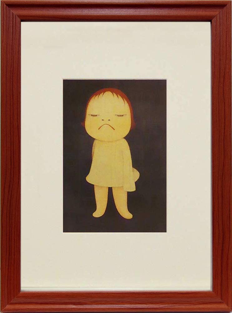 Amazon.co.jp: ◇奈良美智◇【sad day】アートプリント◇額装品