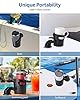 KEMIMOTO Cup Holder, Reusable Drink Cup Holder with Tongue Depressor, Universal Anti-Spill Drink Fold Suction Car Drink Stand for Car, Boat, Desk, Surfboard #5