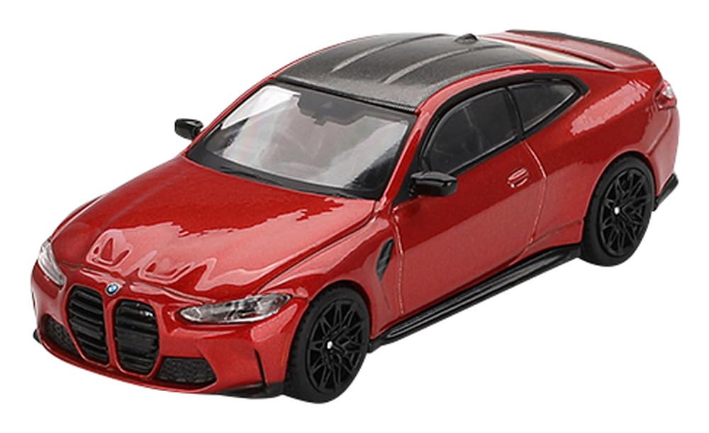MINI GT 1/64 BMW M4 Competition (G82) Sahkir Orange (Left Handle) Finished Product