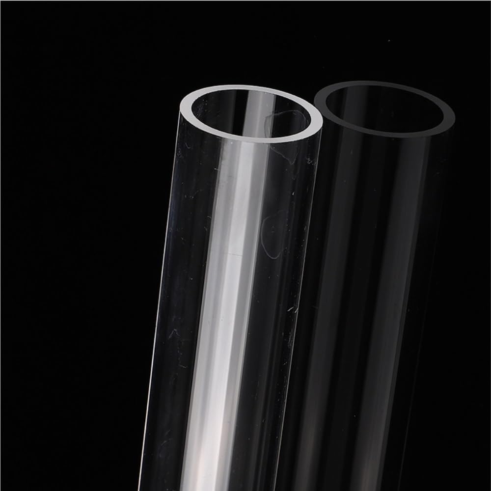 Brom-Silikatglasrohr, Silica Single-Bore Quarz Kapillarrohr OD20 ID15 L1000mm for 1100C Schule 1pc