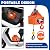3 in 1 Electric Hoist Winch 1540LBS Portable Electric Winch 16ft/min Manual Cable Wireless Remote Control, 41ft Portable Power Electric Lift for Lifting Small Engines, Bicycles, Groceries