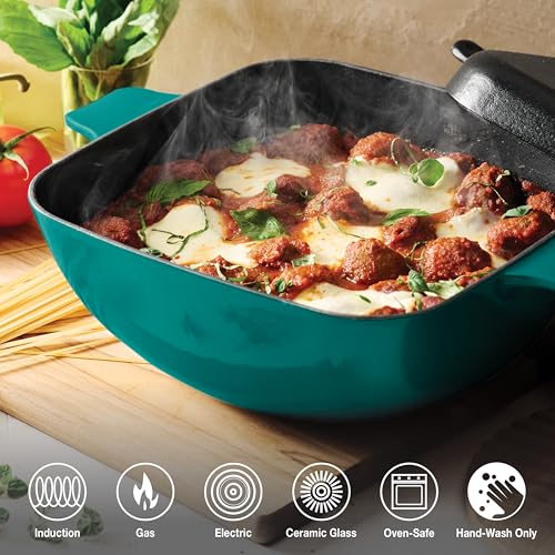 Image of Tramontina Cultura 2-in-1 Enameled Cast Iron 6.5-Qt Dutch Oven and Griddle