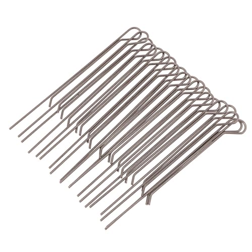 Clips para mechas de vela de acero inoxidable 30 unidades miniatura 7