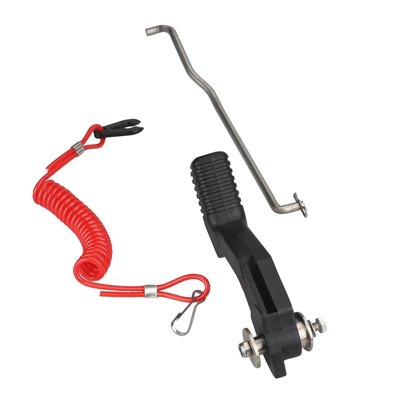 Gruppo Braccio di Controllo Maniglia acceleratore fuoribordo 66t-w0084-02-4D for Parte del Motore della Barca Y/a/m/a/h/a 2 Tempi 40 HP