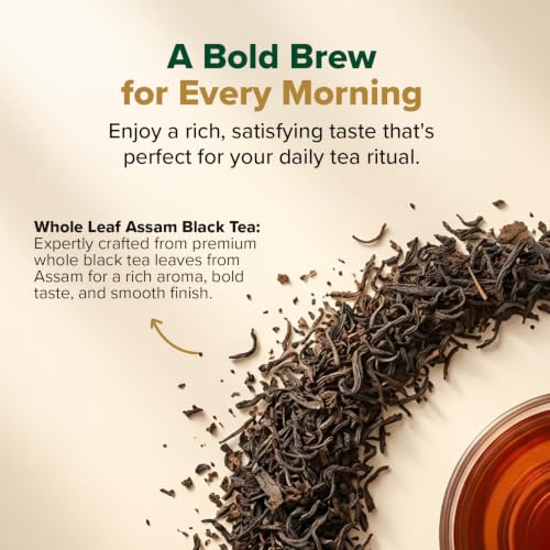 Image of VAHDAM Assam Black Tea Leaves (12oz|170+ Cups) Quality Black Tea Loose Leaf