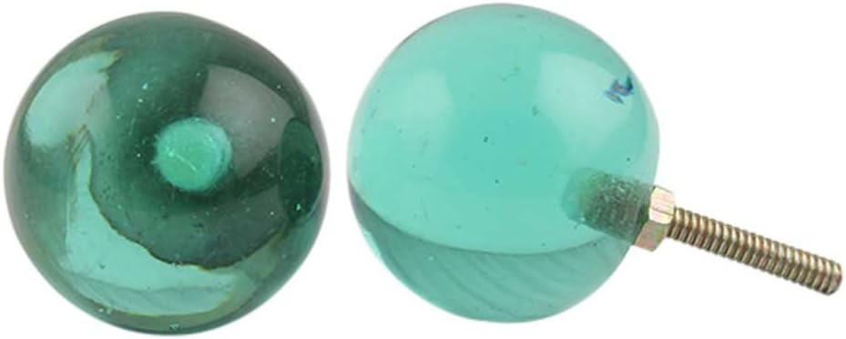 Indian Shelf 12 Piece Round Designer Drawer Pulls Dresser Knobs Cabinet Handles Stylish Hardware Glass