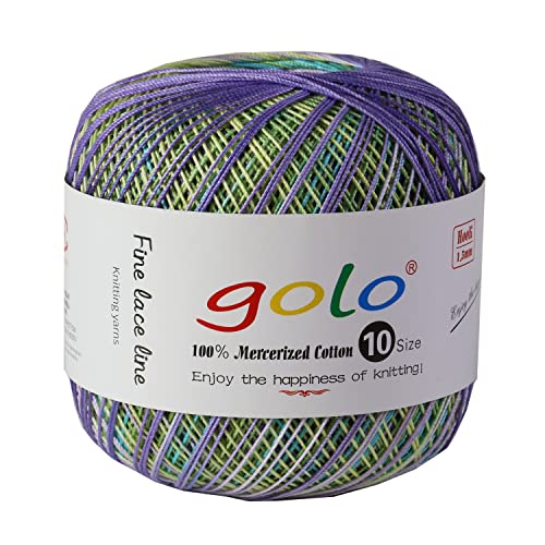 golo Crochet Thread Size 10 Yarn for Hand Knitting Crochet Yarn