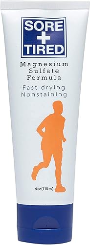 Sore+Tired(tm) Fórmula de sulfato de magnesio azul (tubo único)