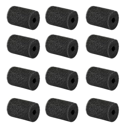 LIbgiubhy Lot de 12 embouts de rechange en mousse d'entretien pour piscine modèles 180 280