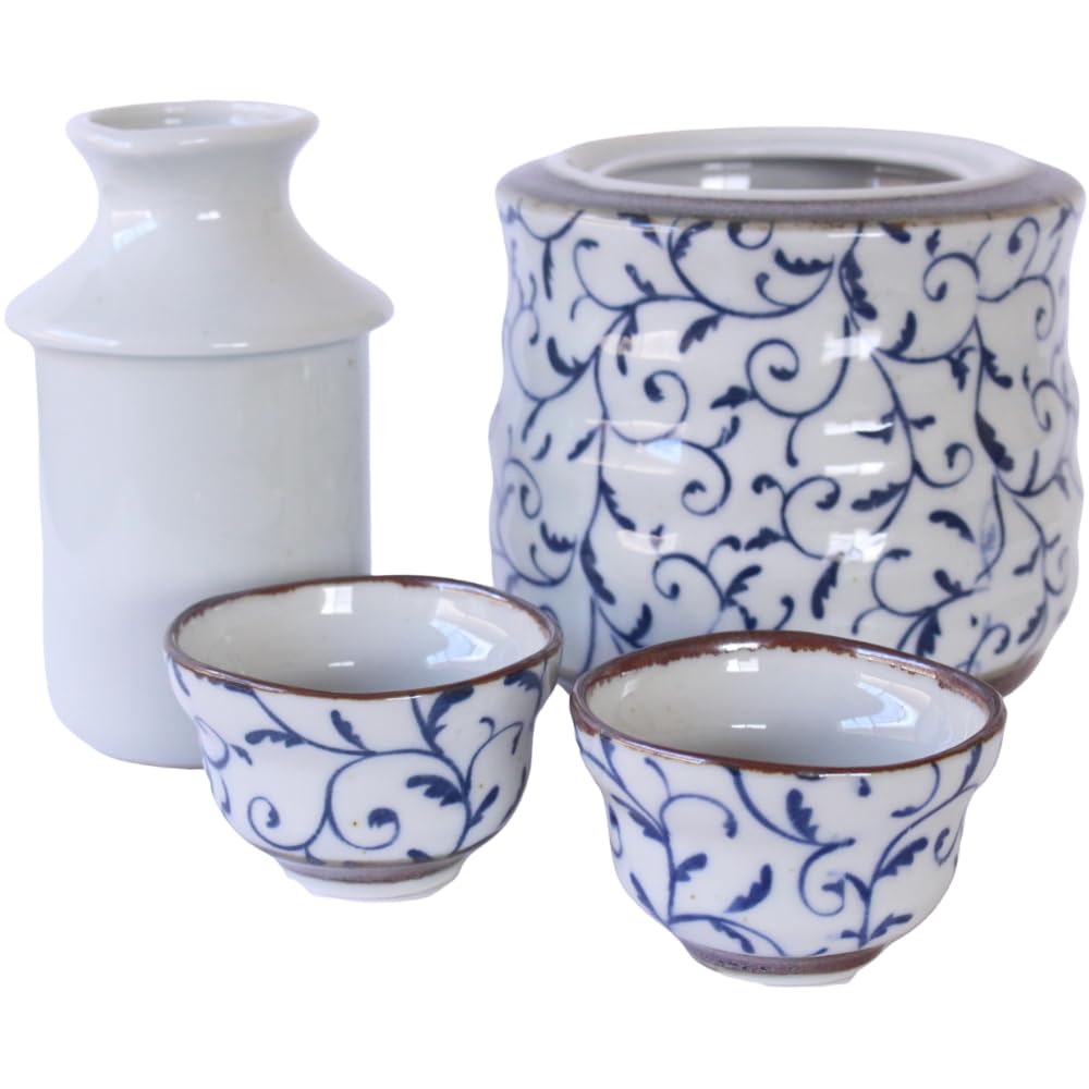 Masu Wooden Sake Cup, 2-Ounces, Set of 4, Natural