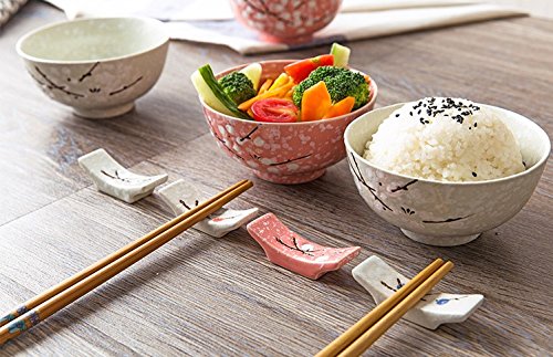 Amazon｜VIEAURA 箸置き 陶器 和風 4個セット 卓上 小物 和食