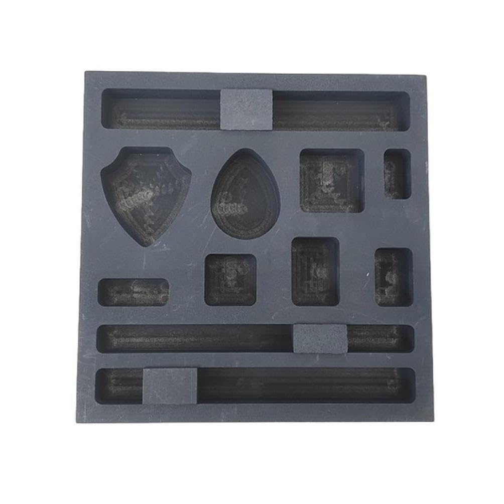 Lingot graphite moule réservoir d'huile outils raffinage métal bijoux
