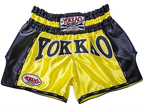 YOKKAO ムエタイパンツ「90’S COLLECTION BLACK」L Yokkao】ムエタイパンツ、Tシャツ入荷しました！