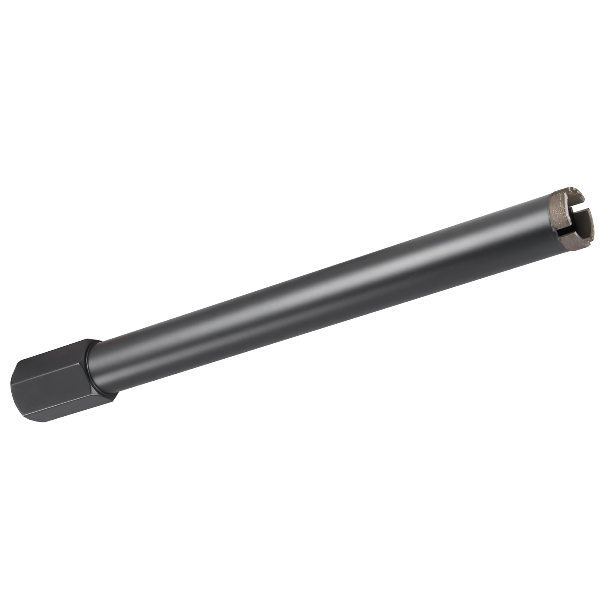 VEVOR Foret Diamant pour Carotteuse, Couronne de Carottage Humide Diamètre 38 mm et Profondeur de Perçage 356 mm, Trépan avec Filetage Intérieur 1-1/4 po-7 32 mm-7, pour Béton Armé Maçonnerie