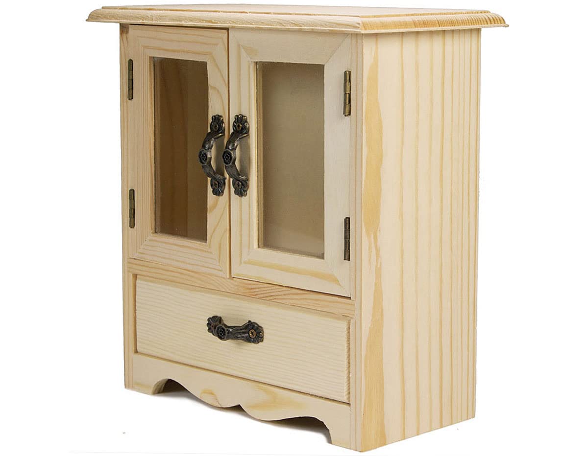 INNSPIRO Classifier showcase solid pine wood 16x10x19 cm.