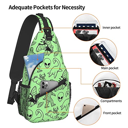 AMRANDOM Sling Backpack Travel Hiking Daypack Multipurpose Crossbody Shoulder Bag4