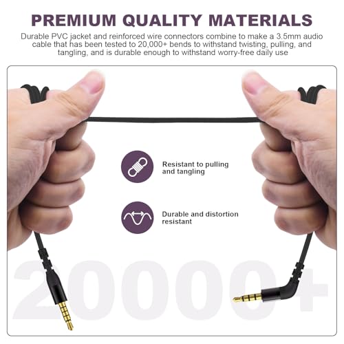 Cable compatible Arctis Nova 7 5ft Zosvoses miniatura 4