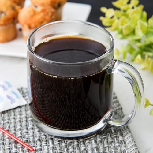 Taza de café de vidrio personalizada con grabado miniatura 3
